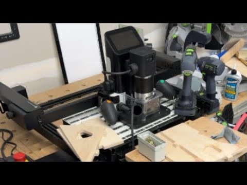 Assembling a simple shelf using the Shaper Origin Bench Pilot