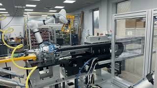 Collaborative Robot Sheet Metal Press Tending | Cobots | Machine Tending