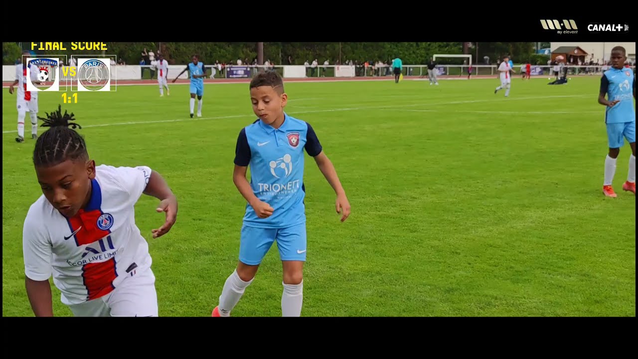 Demie finale : PSG 🆚 AAS FRESNES #lilas cup my elevent U11