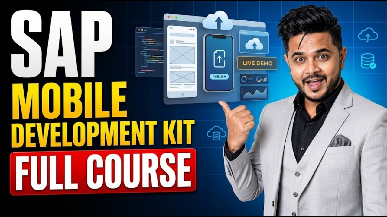 SAP Mobile Development Kit Full Course | ZaranTech - YouTube
