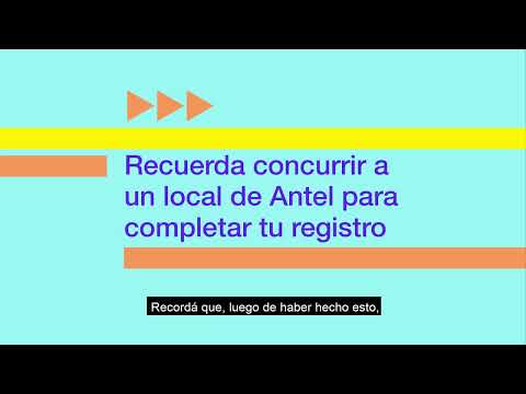 Tutorial de registro a Usuario TuID de Antel