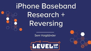 iPhone Baseband Research + Reversing by Sem Voigtländer