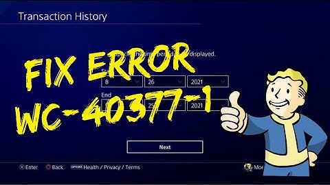 How To Fix PS4 Error WC-40377-1 & Redeem PS4 Codes (Simple Tutorial)