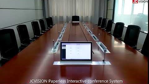 JCVISION Paperless conference System Solutions Demo