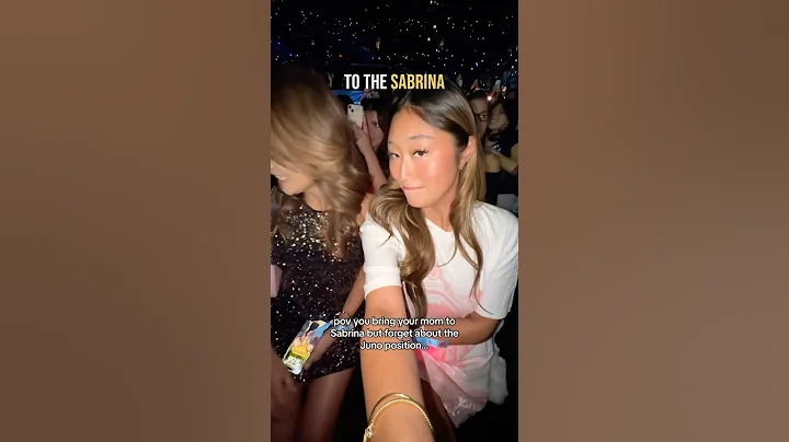 Her mom’s reaction to Sabrina Carpenter’s Juno position 😂 @paigetaylors #sabrinacarpenter #shorts