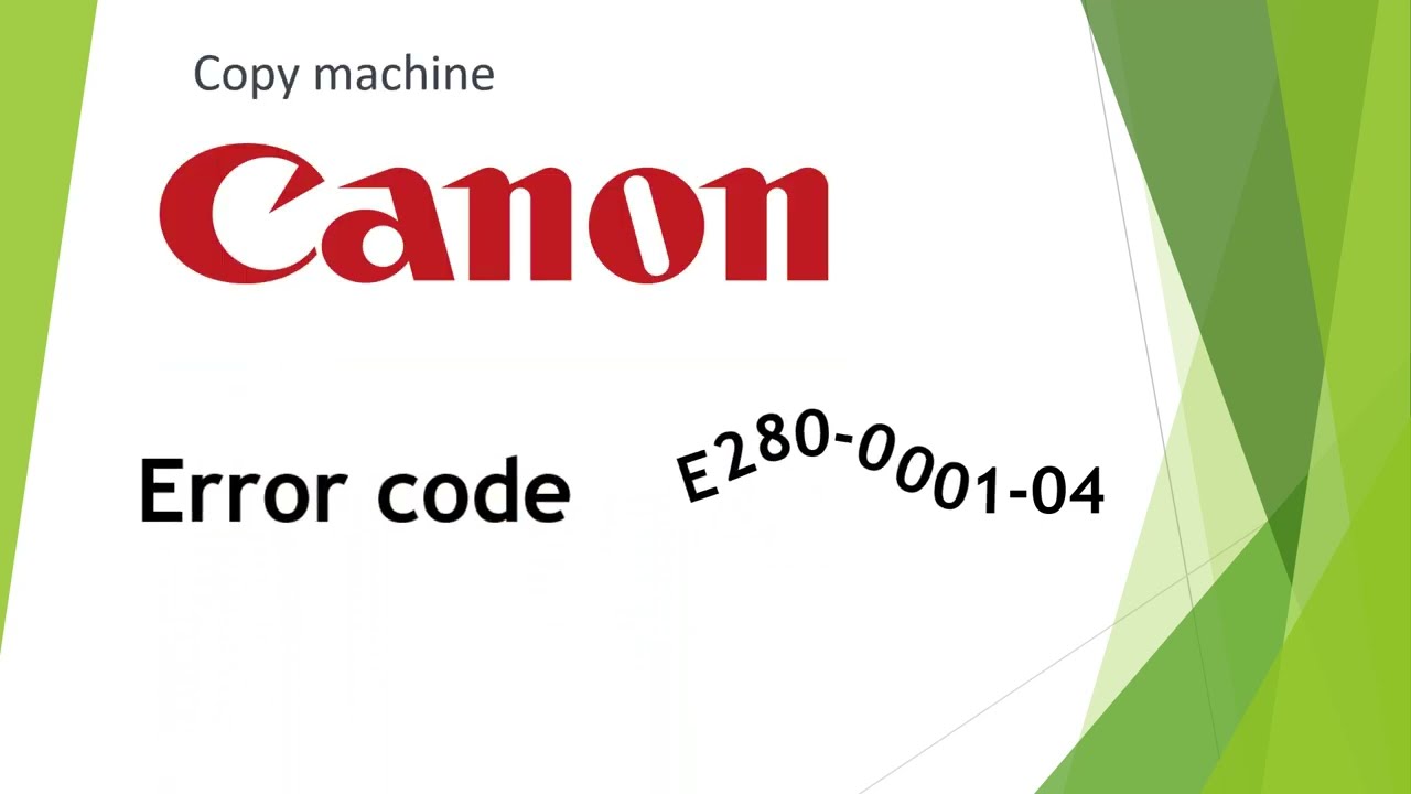 Canon iR ADV C3320, C3325, C3330, C3025, С3125, C3226, C3720 error
