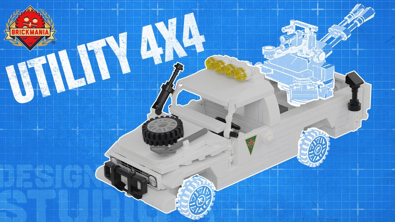 Utility 4x4's - Brickmania Designer's Studio
