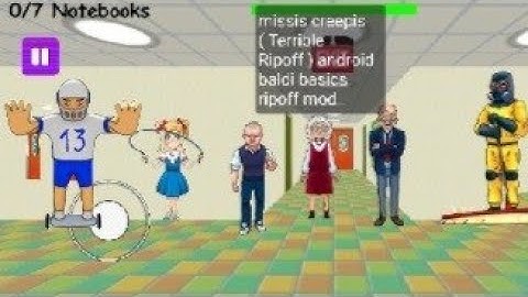 Missis Creepis ( Terrible Ripoff ) android baldi basics ripoff mod