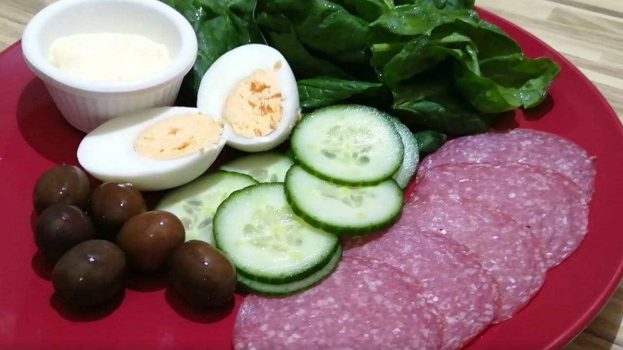 KETO RECIPES (2020) Simple Salami Platter YouTube