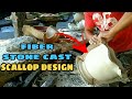 How to make pot in limestone with fiber glass