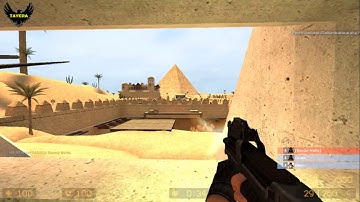 ZOMBIE ESCAPE ROUND ON COUNTER-STRIKE: SOURCE, map: ze_dust, CSS
