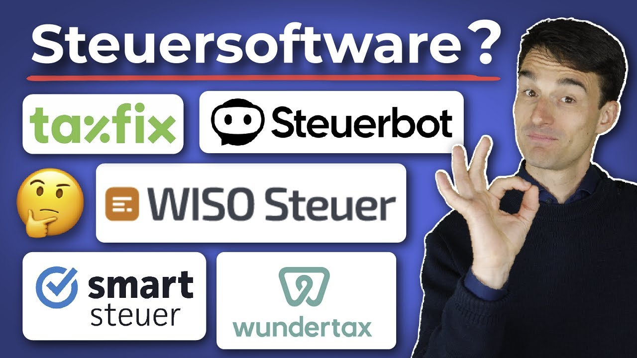  Update New  Die beste Steuersoftware: Smartsteuer, WISO, Taxfix Steuerbot \u0026 co. im Test! Steuererklärung