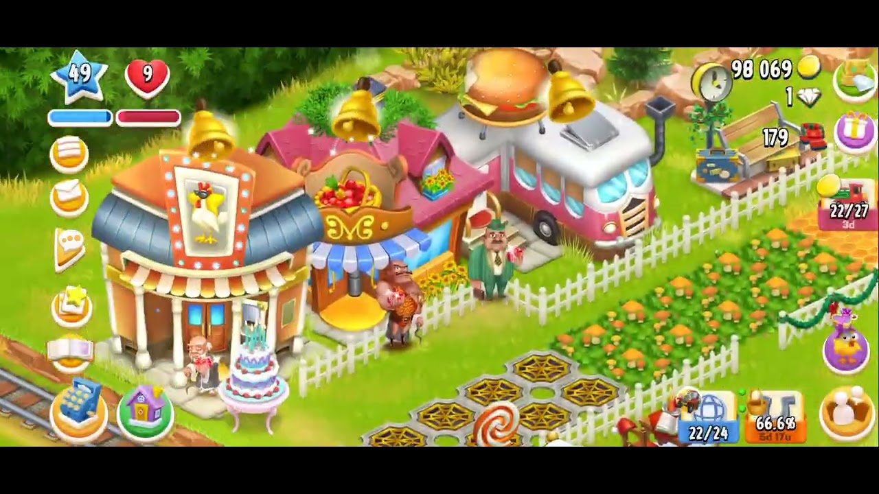 Sorry voor het ongemak we waren nog niet helemaal voor bereid maar hier is de video #hayday 