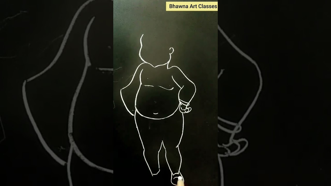 How To Draw Kalia in Chhota Bheem || Kalia Drawing in Easy Way 