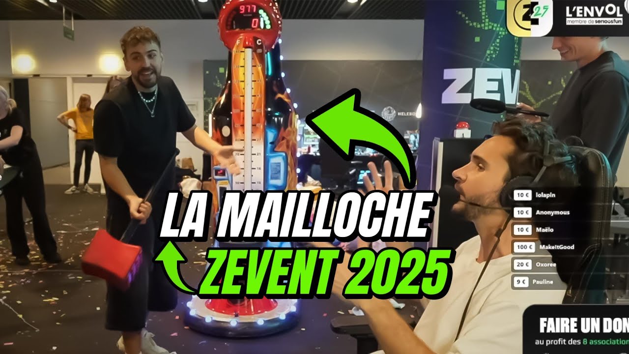 Joyca prend le TOP 1 du jeu de la mailloche de Domingo ! ( C'est énorme 🤣)