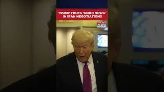 Trump Touts 'Good News' In Iran Negotiations, Rejects Notion Of Tolls On Strait Of Hormuz #shorts
