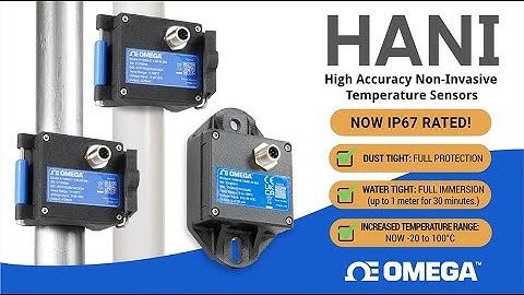 The HANI High Accuracy, Non-Invasive Temperature Sensor is now IP67 Rated!