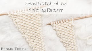 Celebrity Easy Shawl Knitting Pattern : How to Cast-on a Shawl Wealth