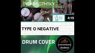 Type O Negative IYDKMIGTHTKY (Gimme That) Drum Cover by Praha Drums Official (16.a)