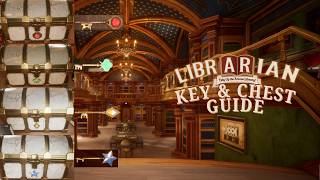 All Key Locations Guide | Librarian: Tidy Up the Arcane Library!