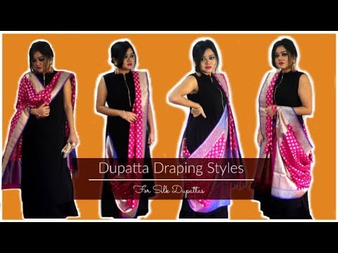 वीडियो: रेशमी दुपट्टा कैसे पहनें (चित्रों के साथ)