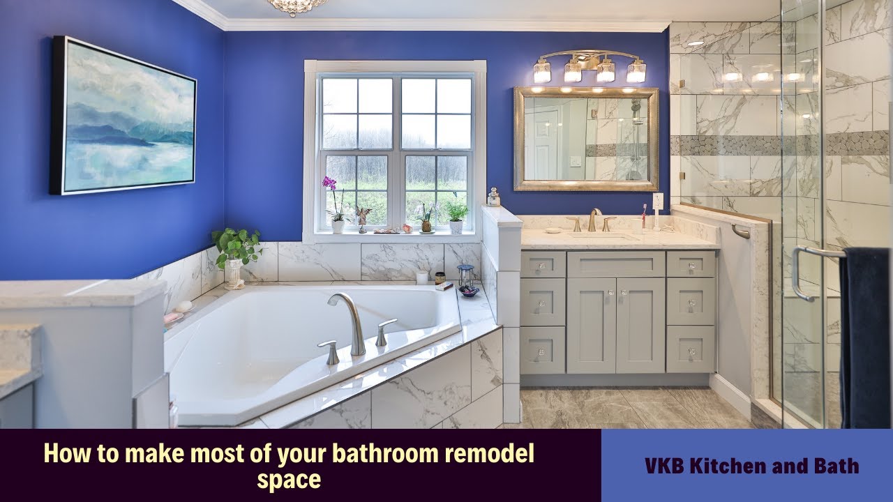 Master Bathroom Remodel with tips from experts | How to make most of your bathroom space