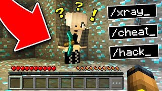 I CAUGHT HER CHEATING TO GET DIAMONDS in Minecraft Pocket Edition! *SHE GOT BANNED*