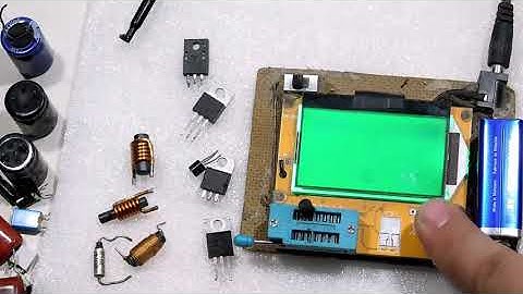 LCD Digital ESR / LCR Meter Component Testing