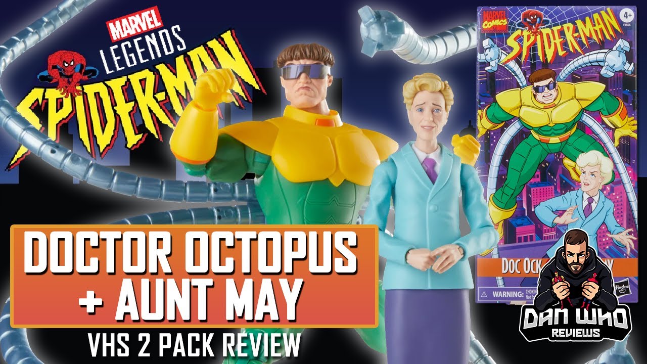 Spider-Man Marvel Legends Doctor Octopus & Aunt May 6-Inch Action Figures  2-Pack - Exclusive