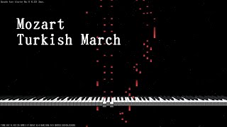 Bloody Piano Mozart - Turkish March Miditrail