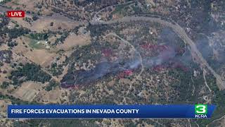 LIVE | LiveCopter 3 has a view of the Mooney Fire in Nevada County
