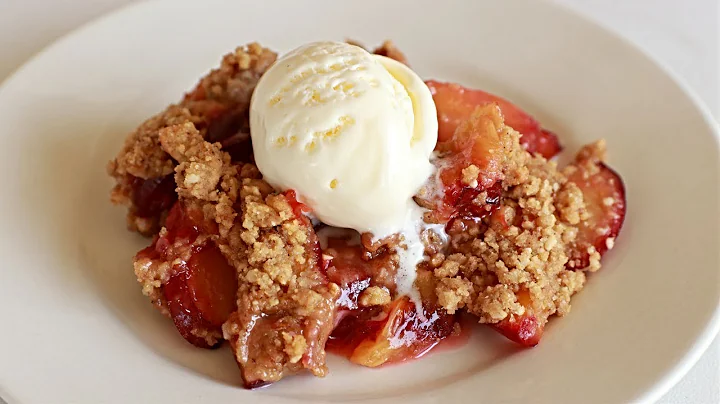 How to Make Plum Crumble | Plum Crumble Recipe