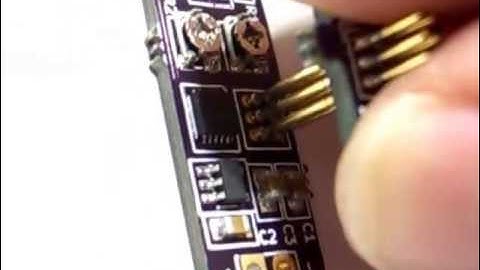 AVR ISP pogo-pin adapter