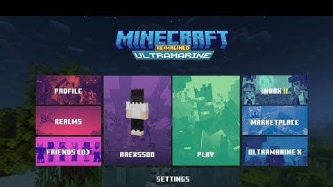 Ultramarine Nightfall resource pack Minecraft 1.21+