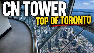 CN Tower Toronto Canada Going to the Top of Toronto