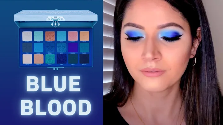BLUE BLOOD JEFFREE STAR PALETTE TUTORIAL