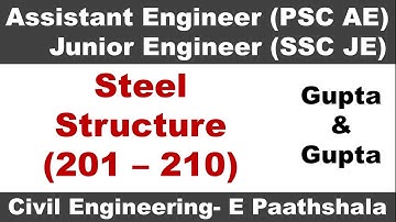Design Of STEEL Structure (201-210) Gupta & Gupta Civil Engineering|