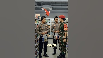 Viral! TNI Wanita Ini Bongkar Aksi Polisi di Tempat Umum 😳#shorts #viral #tni #police