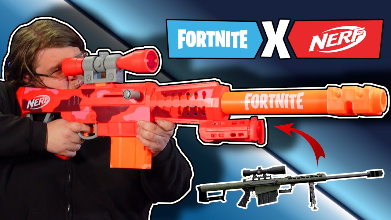 The NERF MEGA Sniper Rifle that scares me😨 