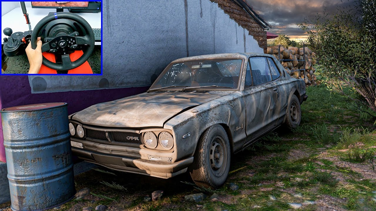 Rebuilding NISSAN SKYLINE 2000GT-R - Forza Horizon 5 | Thrustmaster T300RS Gameplay