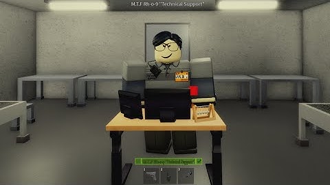 Roblox SCP M.T.F Rho-9 "Technical Support" Consultant (Avatar Build)