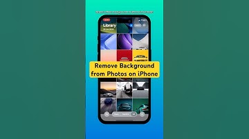 Remove Photo Background on iPhone in Seconds! #shorts #iphone