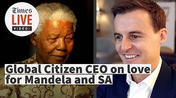 Touching tribute to Mandela & SA by Global Citizen CEO Hugh Evans