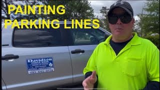 PAINTING PARKING LINES $300K