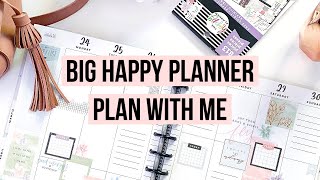 Plan With Me Using my Least Favorite Sticker Book! | Big Happy Planner | May 24-30, 2021