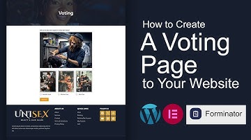 How to create a Poll or Voting Using WordPress