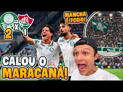 PALMEIRAS BEATS FLUMINENSE AND THE FANS SANG THEIR HEARTS OUT AT THE MARACANÃ! Fluminense vs. Pal...