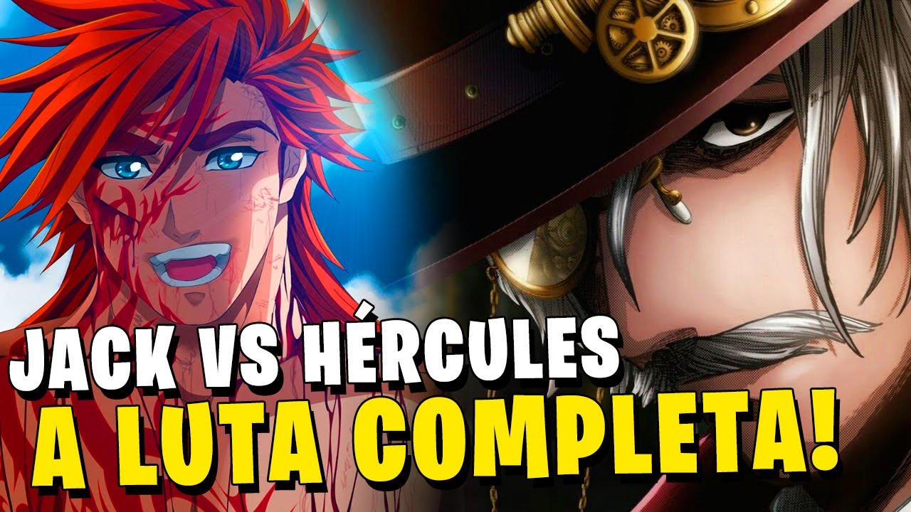 HÉRCULES VS JACK ESTRIPADOR  shuumatsu no valkyrie (MANGÁ MOTION DUBLADO)  EPISÓDIO 1 