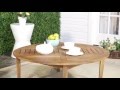 Outdoor Furniture - Safavieh Danville Round Table - PAT6715A Outdoor Furniture - Safavieh Danville Round Table - PAT6715A