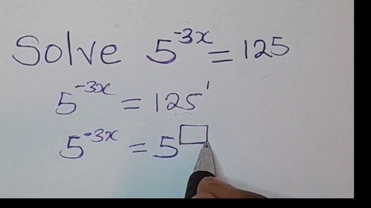 Solving Exponential Equations Made Easy: A step - by - step Guide